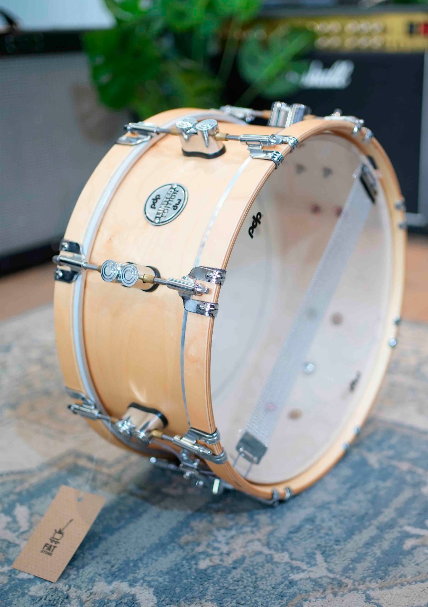 Caja PDP Concept Maple Arce Wood Hoops Limited Edition usada 14x6.5