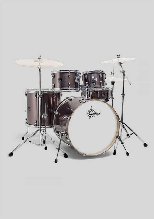 Gretsch energy 10,12,16,22,14x5,5 grey steel - Batería acústica