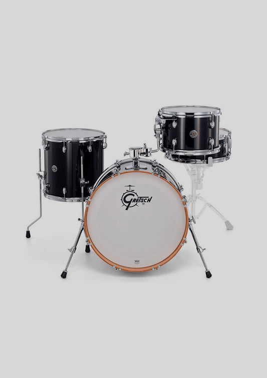 Gretsch catalina classic 12,14,20,14x5,5 piano black - Batería acústica