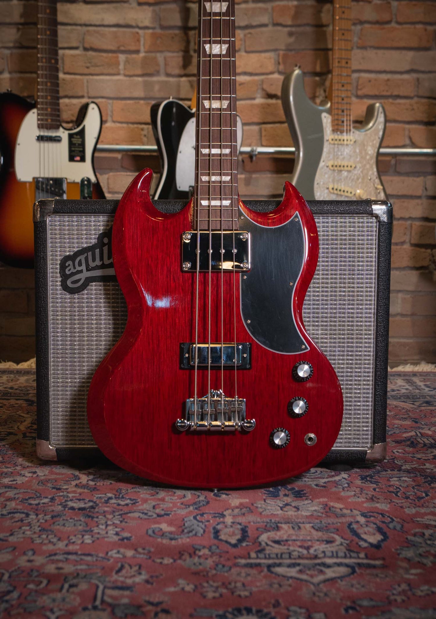 Gibson SG Standard Heritage Cherry - Nuevo año 2025 - Bajo eléctrico