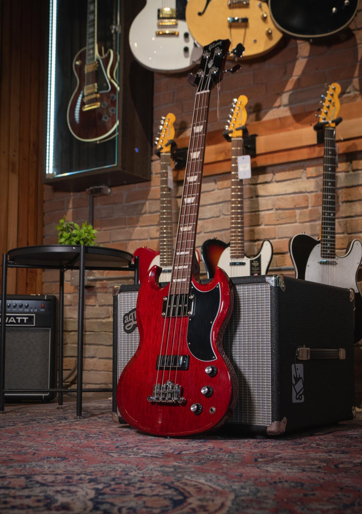 Gibson SG Standard Heritage Cherry - Nuevo año 2025 - Bajo eléctrico