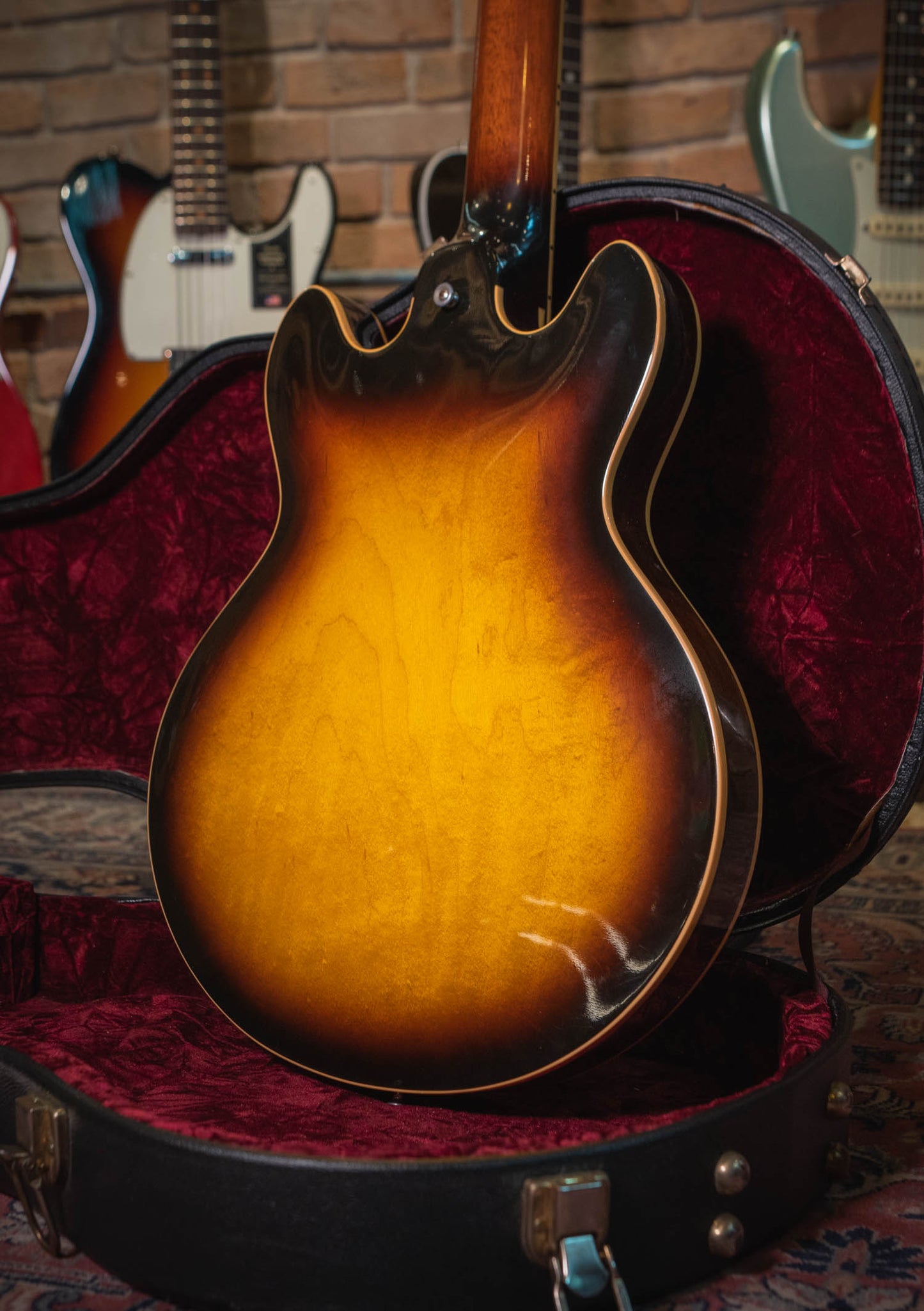 Gibson ES-339 Custom Shop Sunburst usada (incluye hardcase) - Guitarra eléctrica