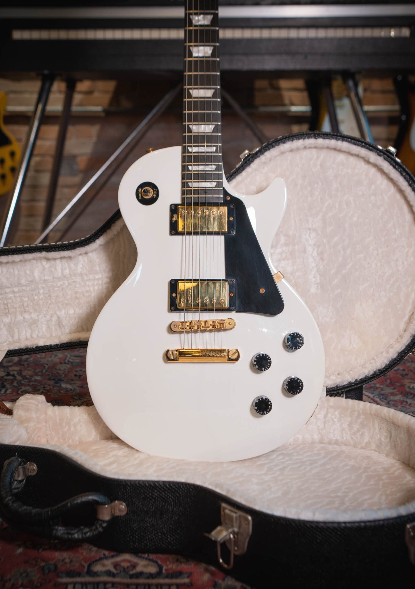 Gibson Les Paul Studio Alphine White usada año 2006 - Guitarra eléctrica