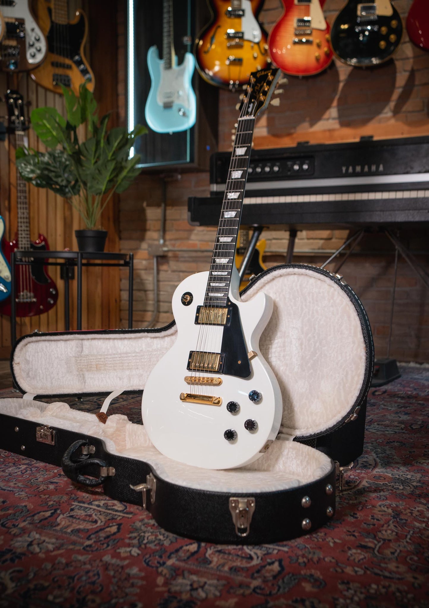 Gibson Les Paul Studio Alphine White usada año 2006 - Guitarra eléctrica