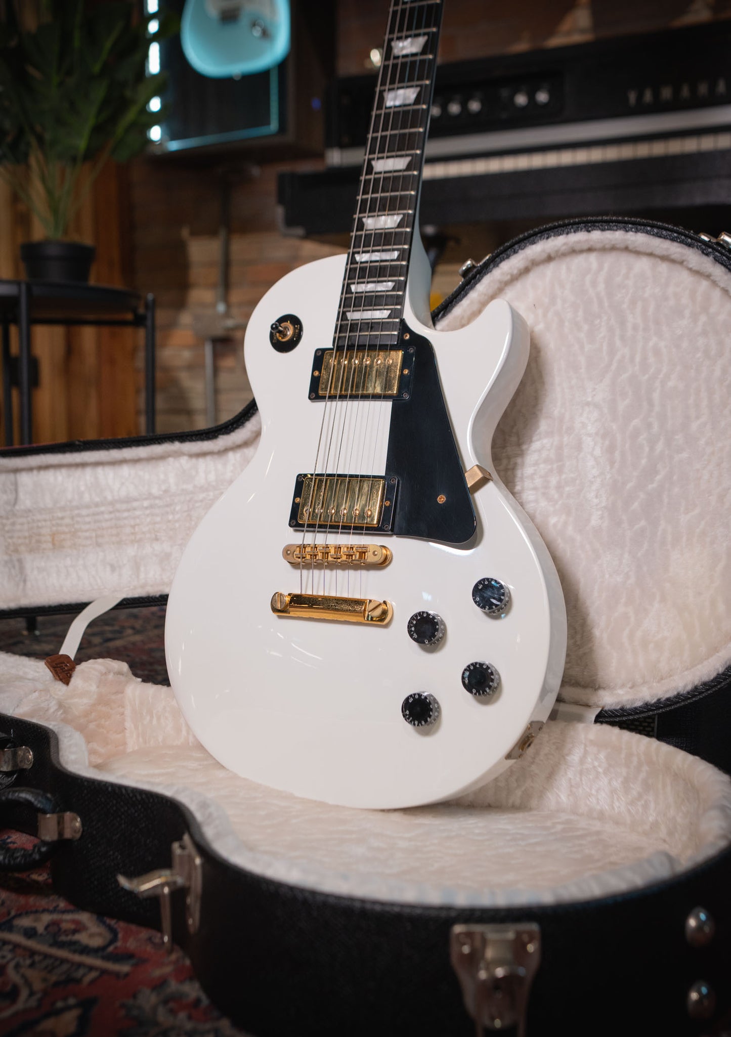 Gibson Les Paul Studio Alphine White usada año 2006 - Guitarra eléctrica