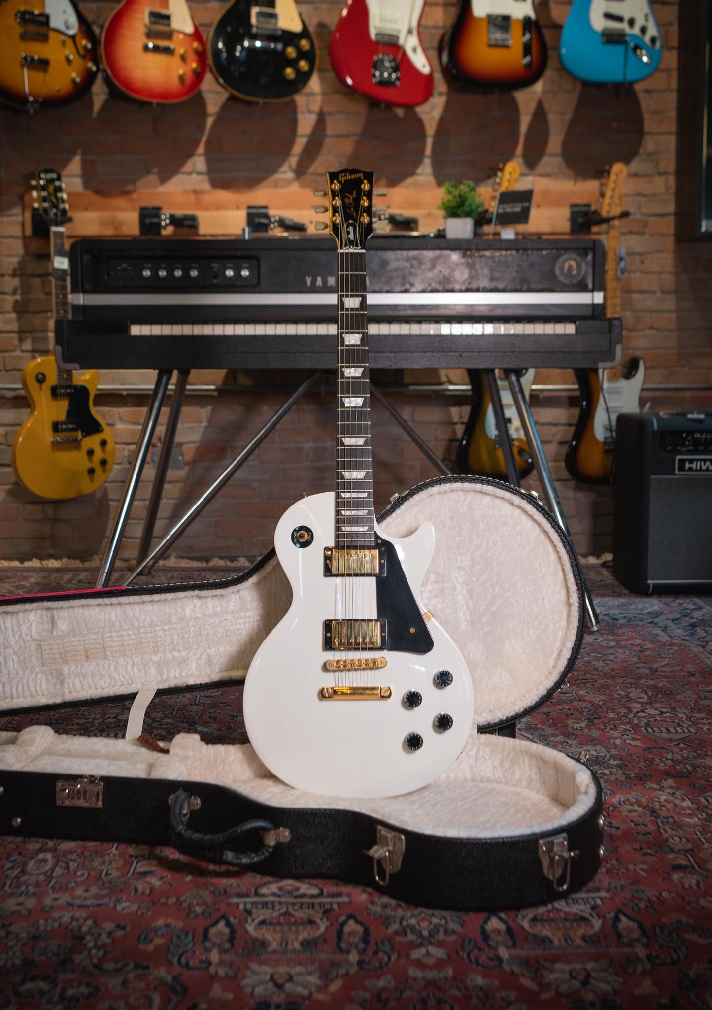 Gibson Les Paul Studio Alphine White usada año 2006 - Guitarra eléctrica