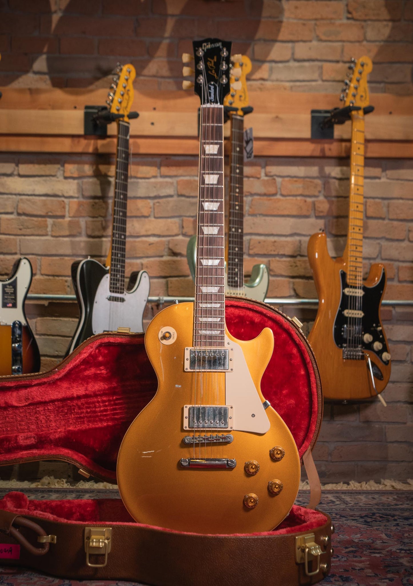 Gibson Les Paul Standard 50s Goldtop usada año 2021 (incluye hardcase) - Guitarra eléctrica