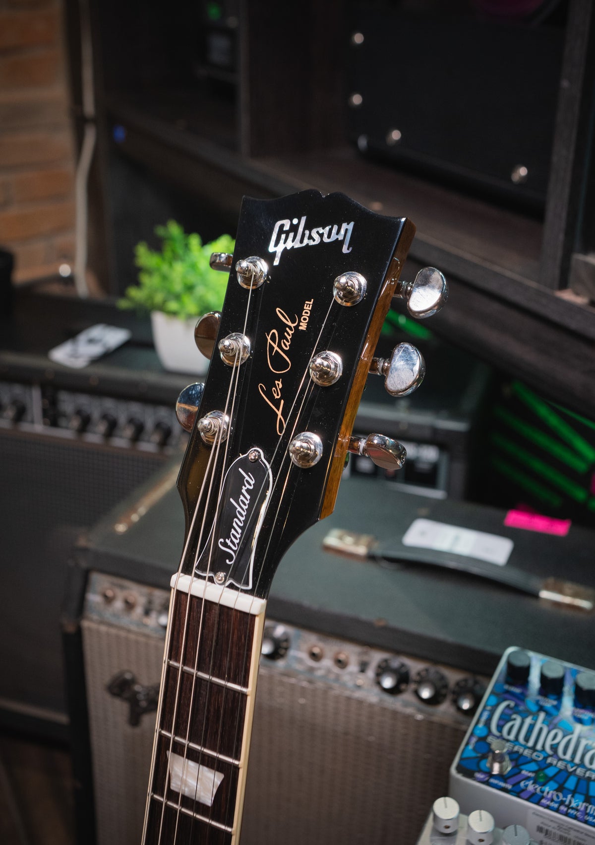 Gibson Les Paul Standard '60s Plain Top Ebony - Guitarra eléctrica