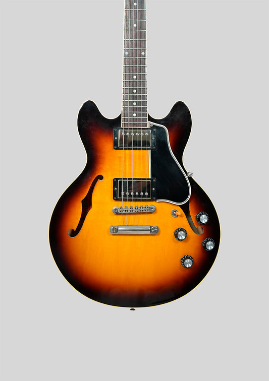 Guitarra eléctrica Gibson es-339 Sunburst Custom Shop usada año 2009