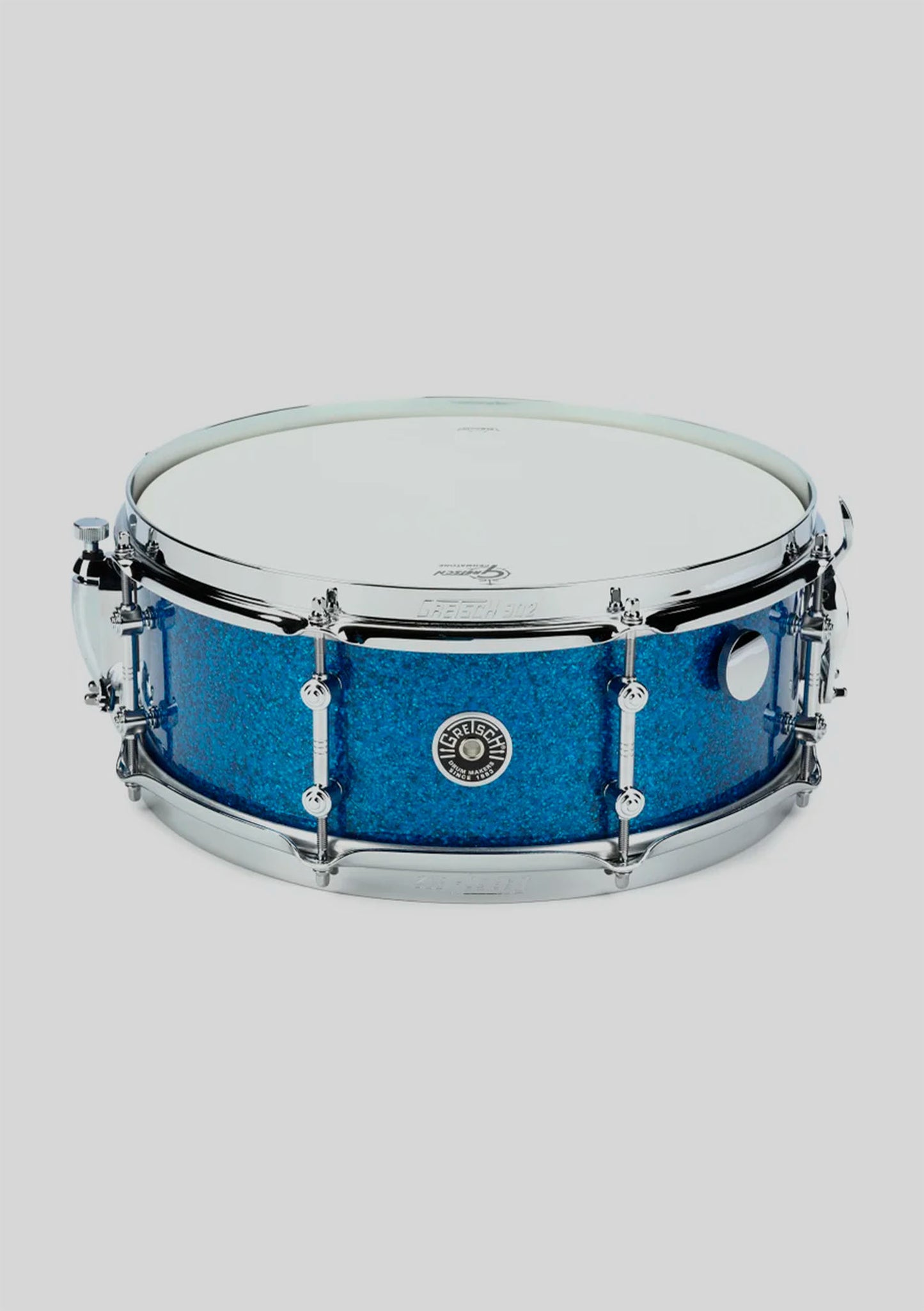 Caja Gretsch Brooklyn Standard 14x5.5 Mike Johnston Limited Edition Blue Glass GAS5514-STBG
