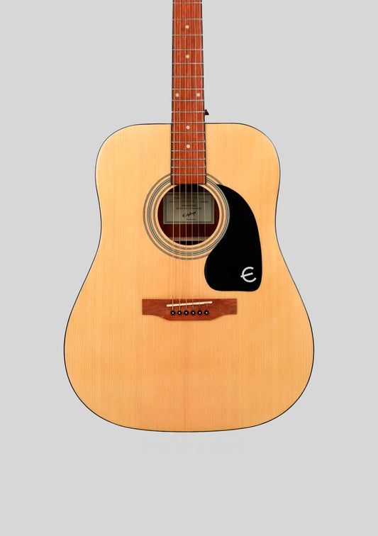 Guitarra acústica Epiphone Songmaker DR-100 color natural (cuerdas metálicas)