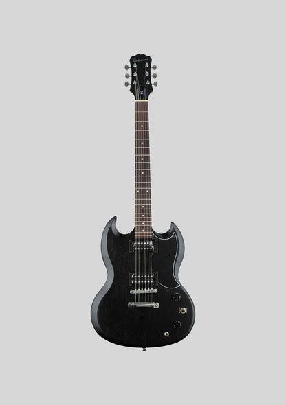 Epiphone SG Special Satin E1 color vintage worn ebony - Guitarra eléctrica