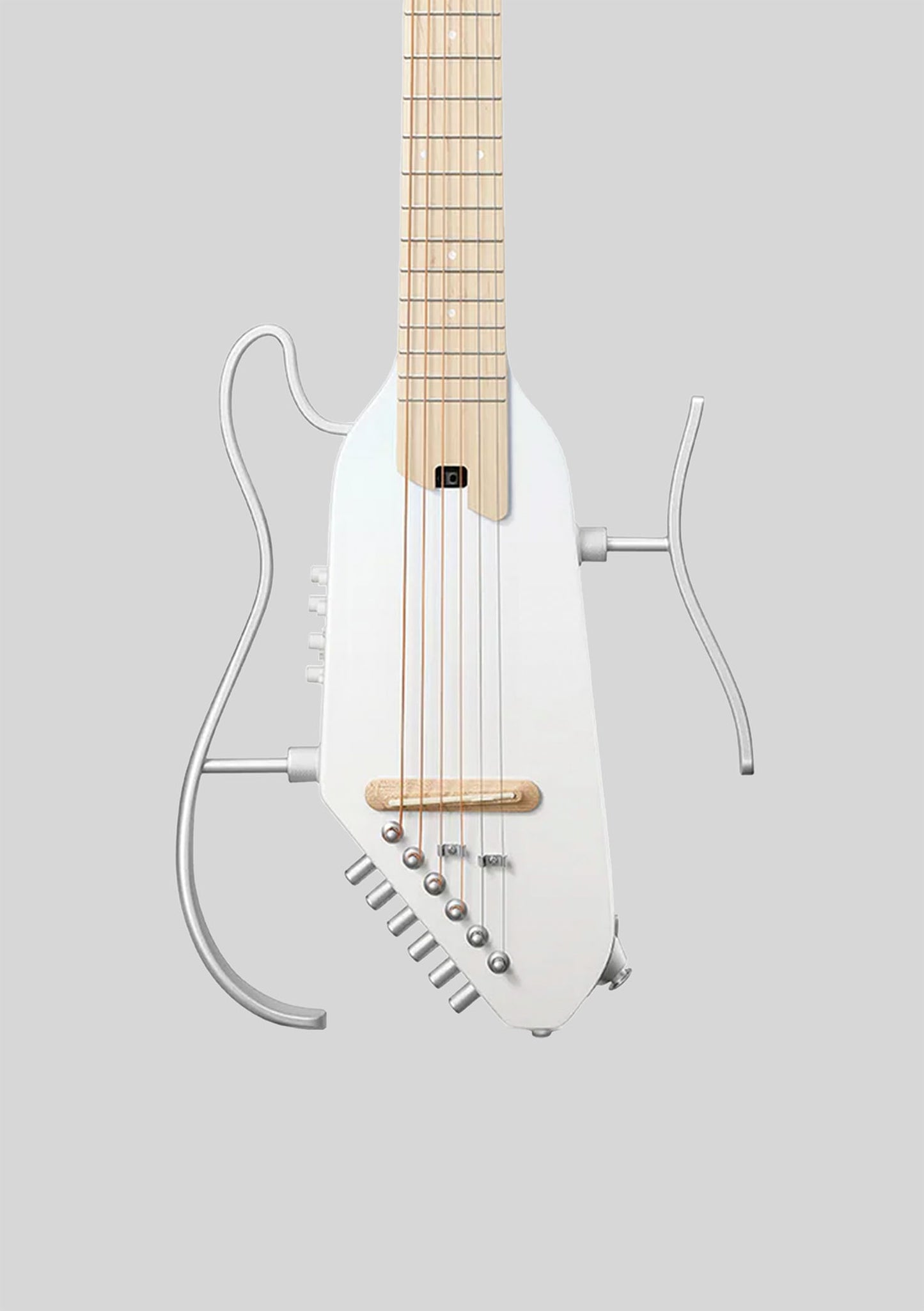 Donner HUSH-I Pro color blanco - Guitarra electroacústica