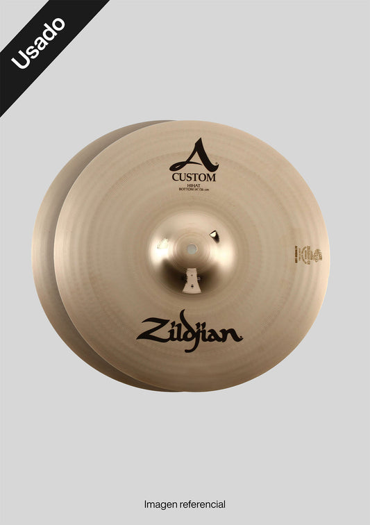 Hi hat Zildjian A Custom HiHat  14 usado