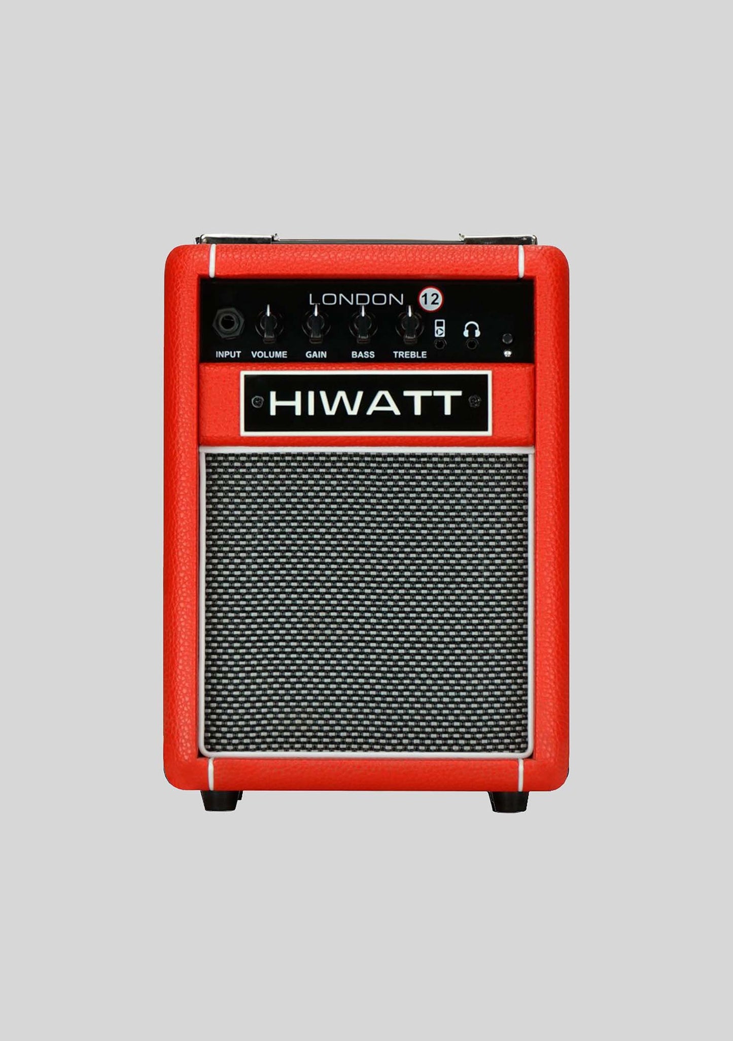 Hiwatt London 12 RD color rojo - 12 watts - Amplificador de guitarra