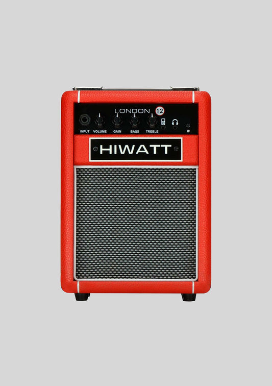 Amplificador de guitarra Hiwatt London 12 RD color rojo - 12 watts