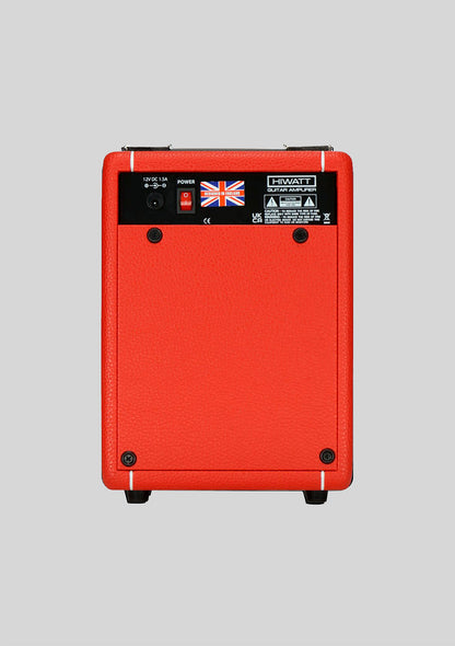 Hiwatt London 12 RD color rojo - 12 watts - Amplificador de guitarra