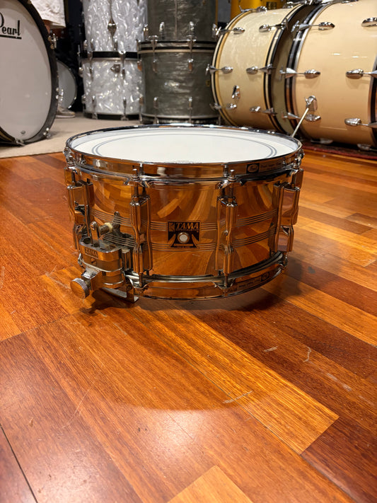 Tama Imperialstar King Beat 14 x 6.5 Seamless Steel usada años 80s - Caja