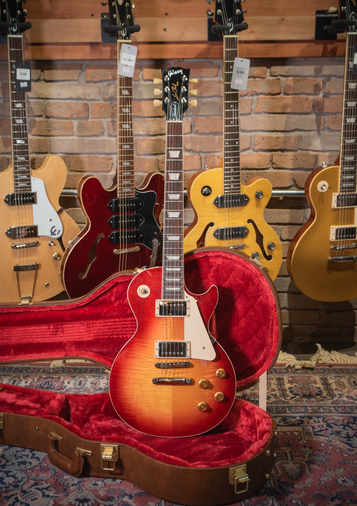 Gibson Les Paul Standard 50s Figured Top Heritage Cherry Sunburst - Guitarra eléctrica