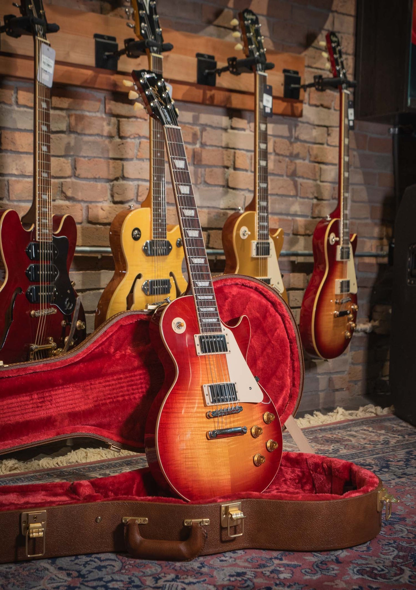 Gibson Les Paul Standard 50s Figured Top Heritage Cherry Sunburst - Guitarra eléctrica