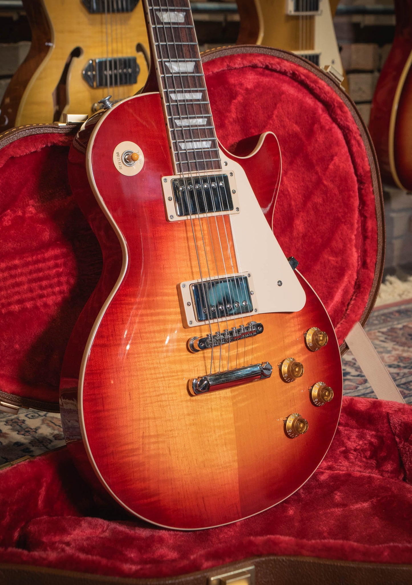 Gibson Les Paul Standard 50s Figured Top Heritage Cherry Sunburst - Guitarra eléctrica