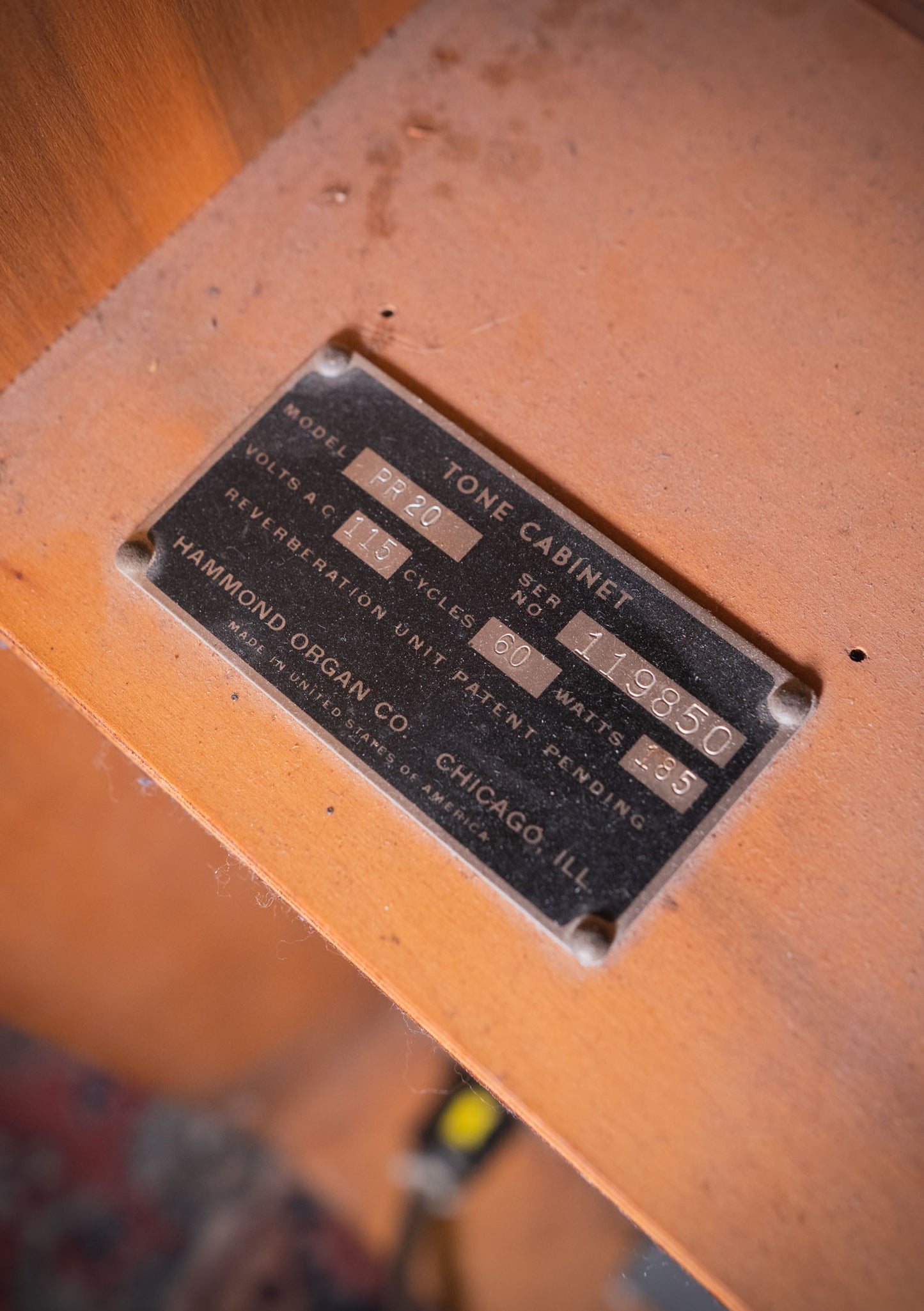 Hammond B3 año 1960 incluye Leslie 122 y Tone Cabinet PR20  usado - Organo