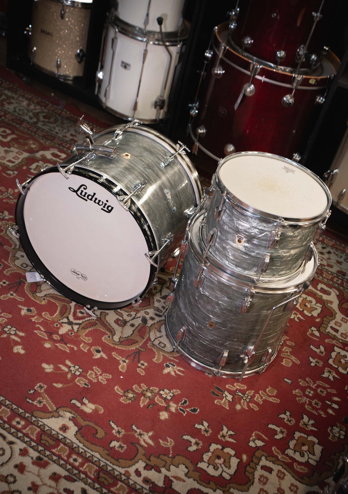 Ludwig 13 x 16 x 20 Vintage usada años 60s - Batería acústica