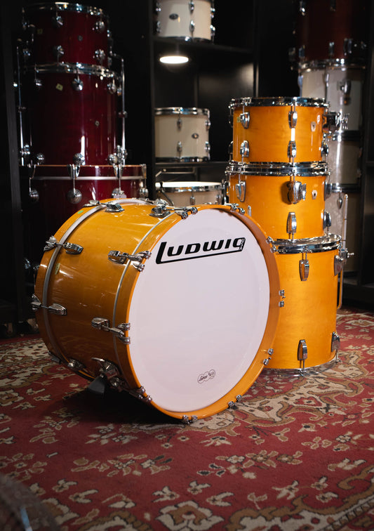 Ludwig Classic Maple usada 22, 12, 13, 16 Shell Pack - Batería acústica