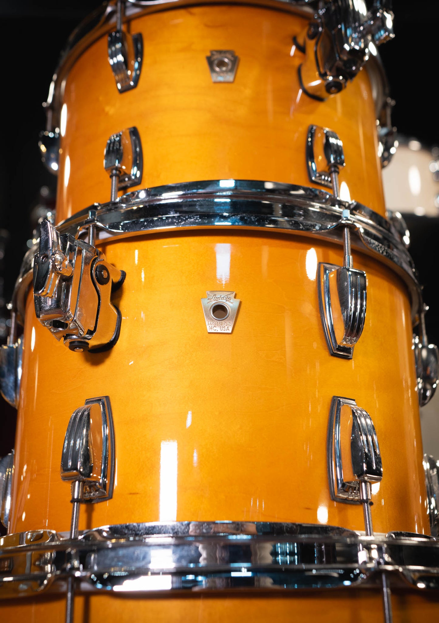 Ludwig Classic Maple usada 22, 12, 13, 16 Shell Pack - Batería acústica