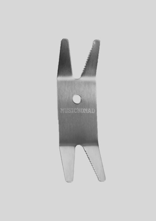 Llave inglesa premium con respaldo de gamuza de microfibra MusicNomad Premium Spanner Wrench MN224