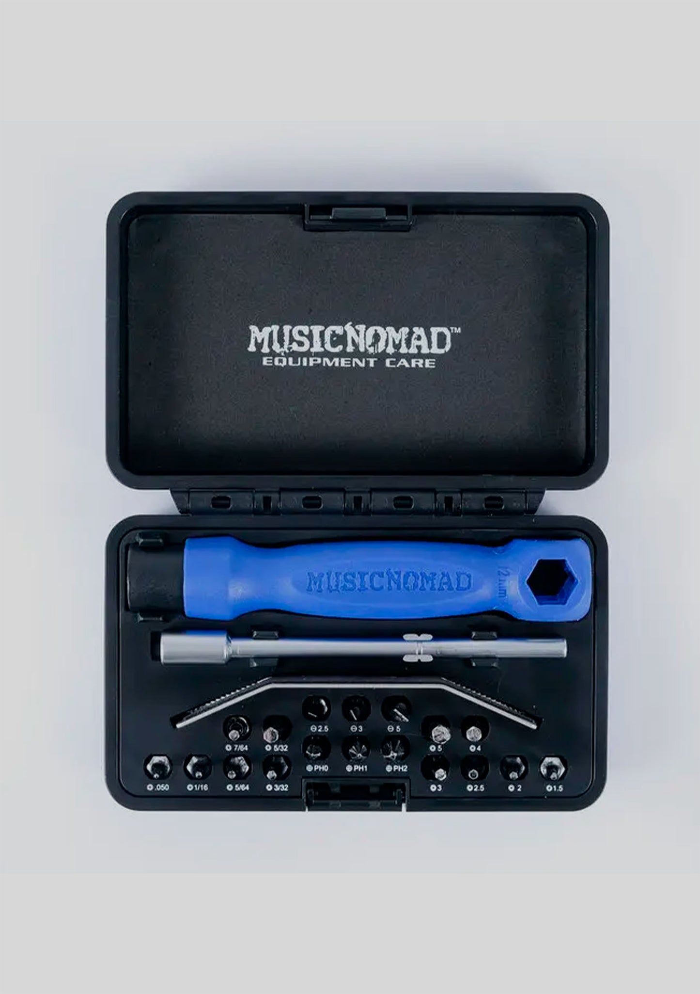Juego de destornilladores y llaves MusicNomad Guitar Tech Screwdriver & Wrench Set MN229
