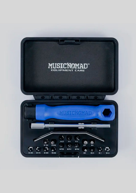 Juego de destornilladores y llaves MusicNomad Guitar Tech Screwdriver & Wrench Set MN229