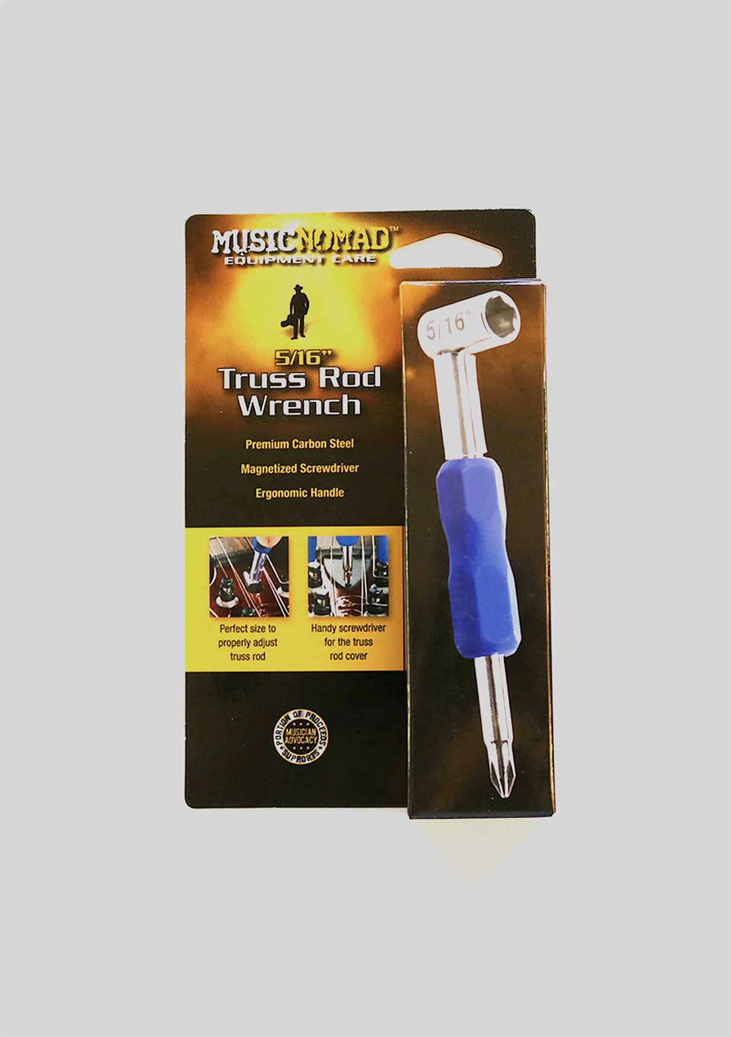 Llave Truss Rod 5/16" MusicNomad Premium Truss Rod Wrench MN232