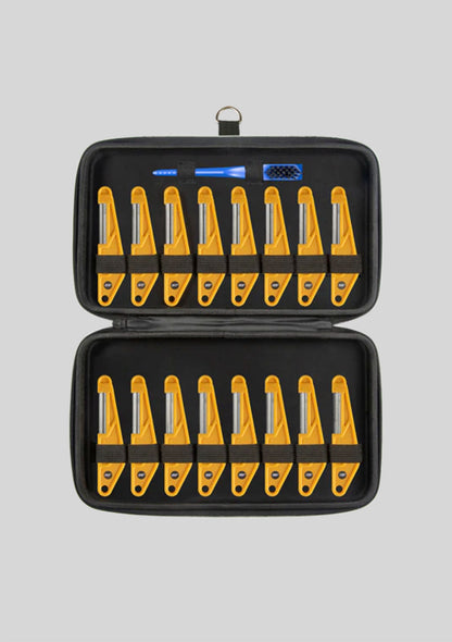 Set de limas completo MusicNomad Diamond Coated Nut File Complete Shop Set 16pc MN676