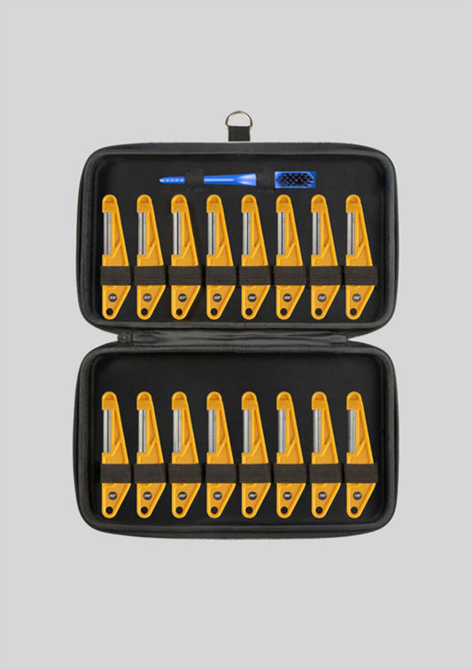 Set de limas completo MusicNomad Diamond Coated Nut File Complete Shop Set 16pc MN676