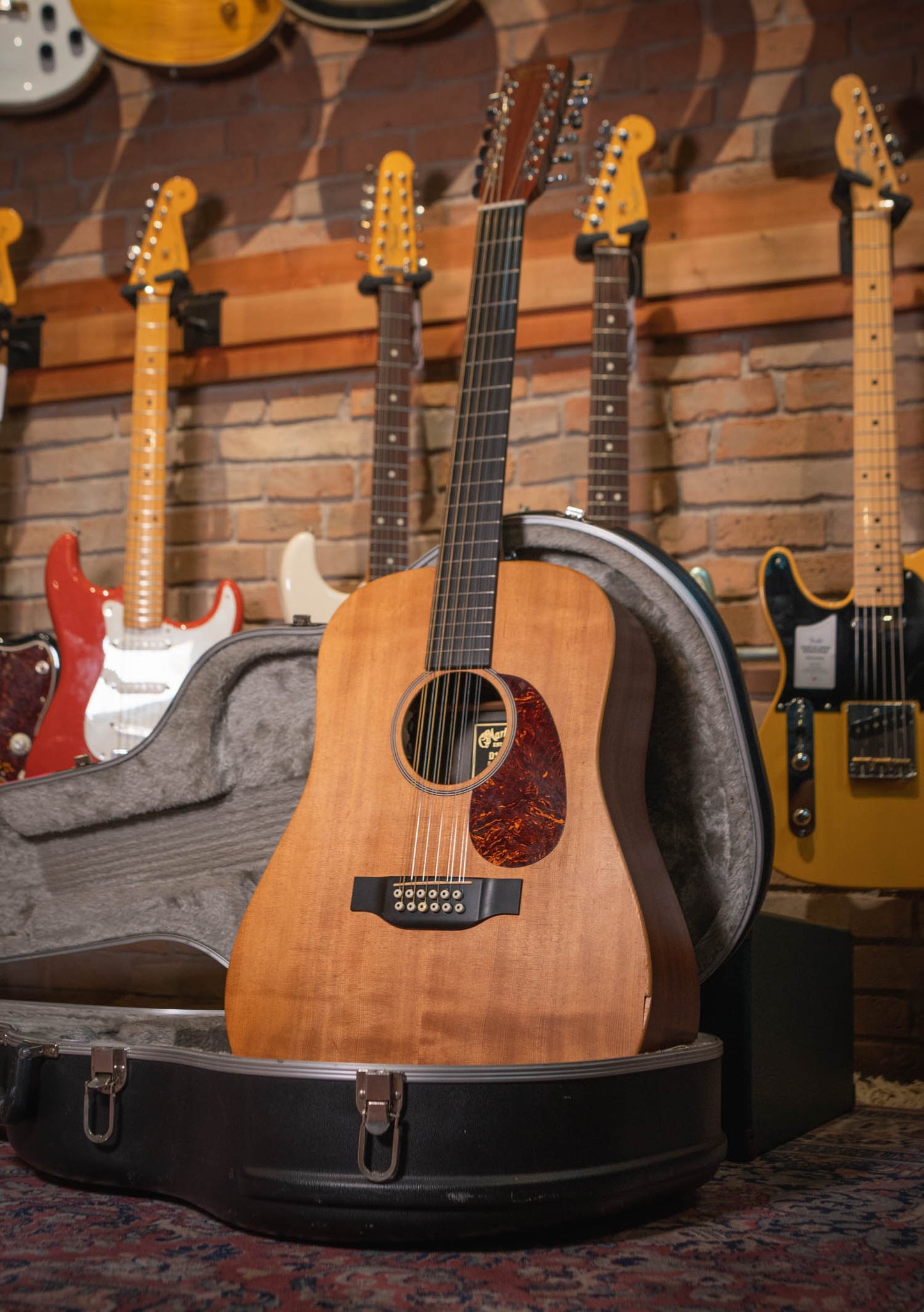 Martin D12X1AE 12 cuerdas Natural usada año 2011 (incluye hardcase) - Guitarra electroacústica