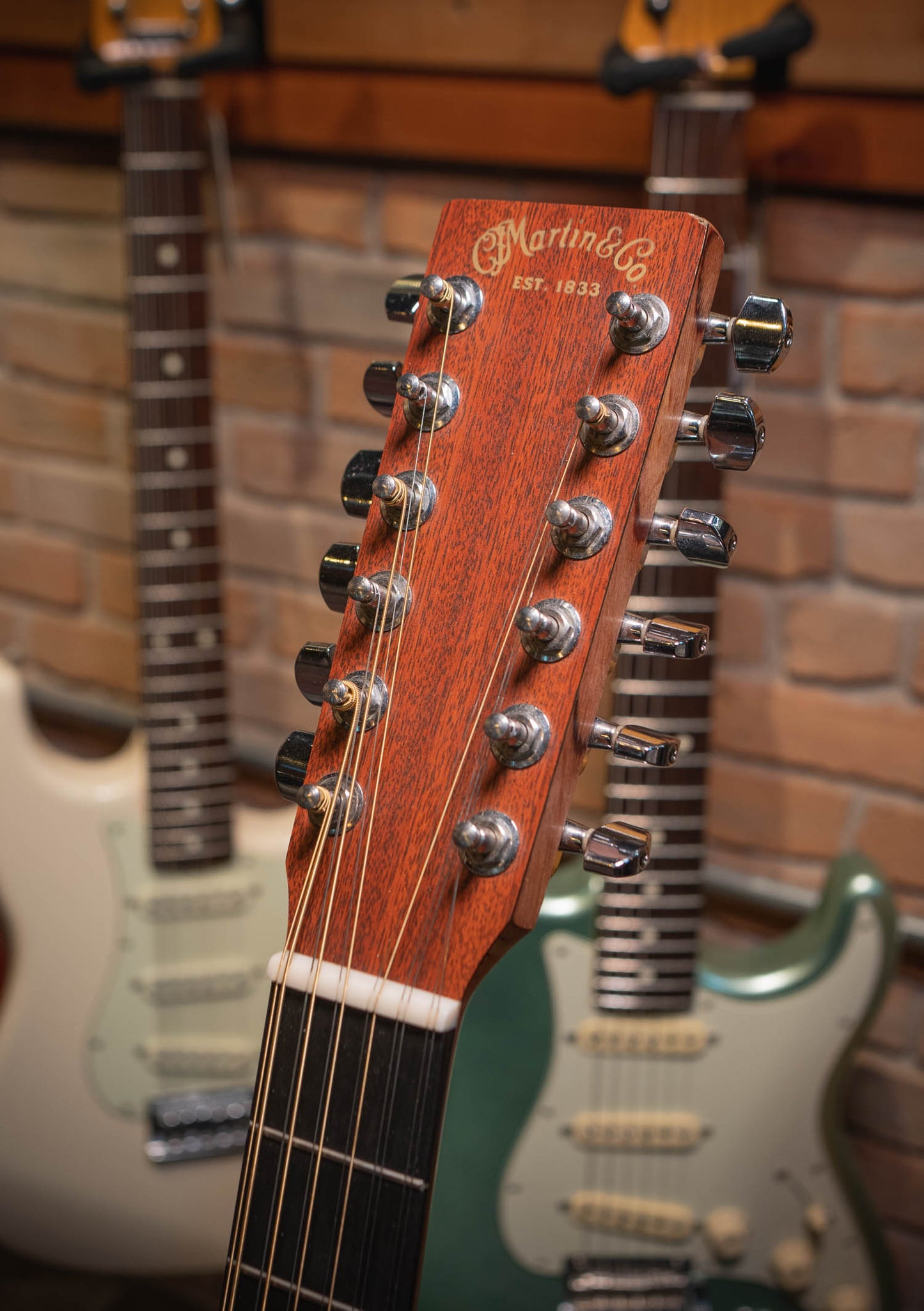 Martin D12X1AE 12 cuerdas Natural usada año 2011 (incluye hardcase) - Guitarra electroacústica