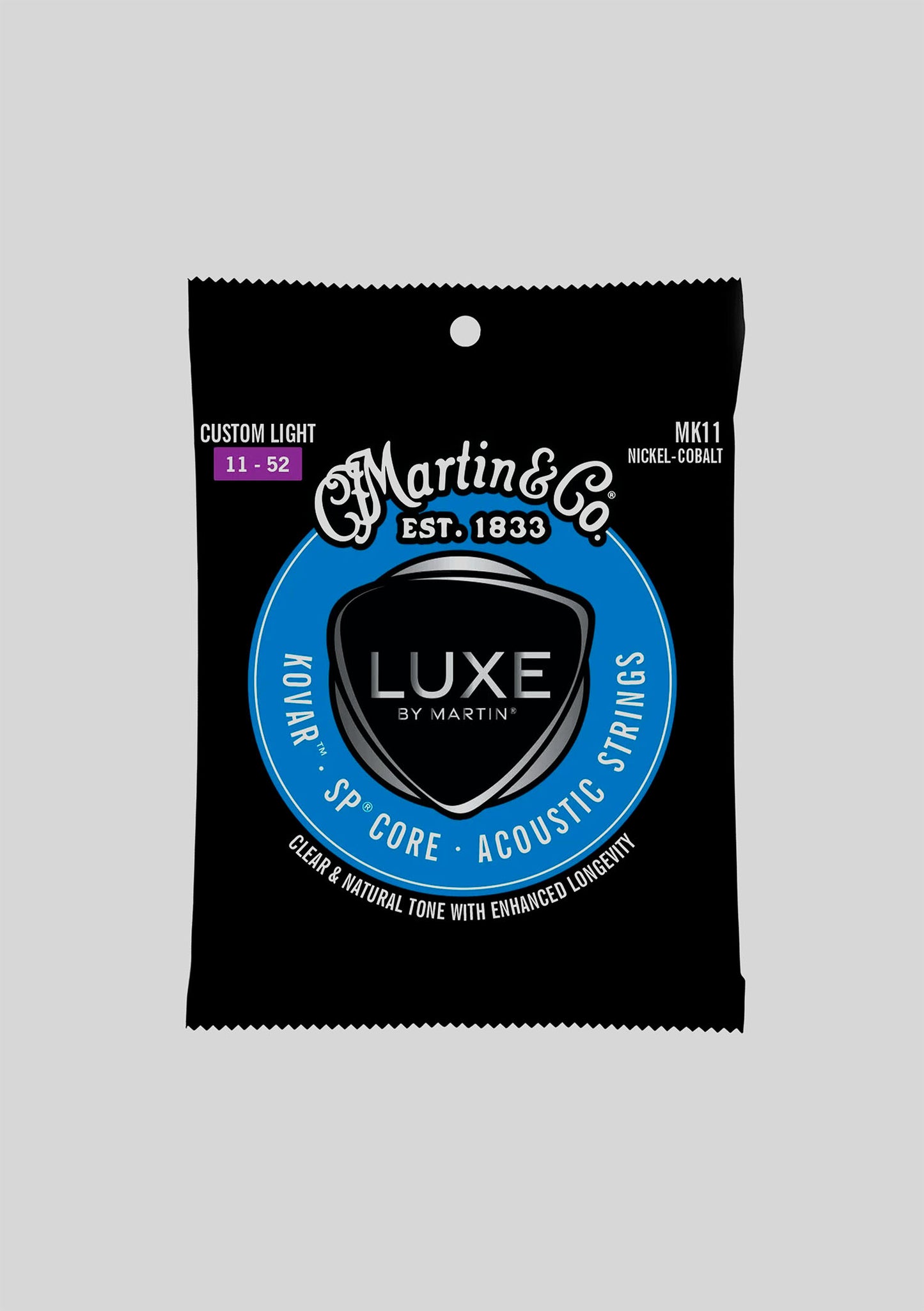 Cuerda guitarra acústica Martin Luxe MK11 Kovar 11-52