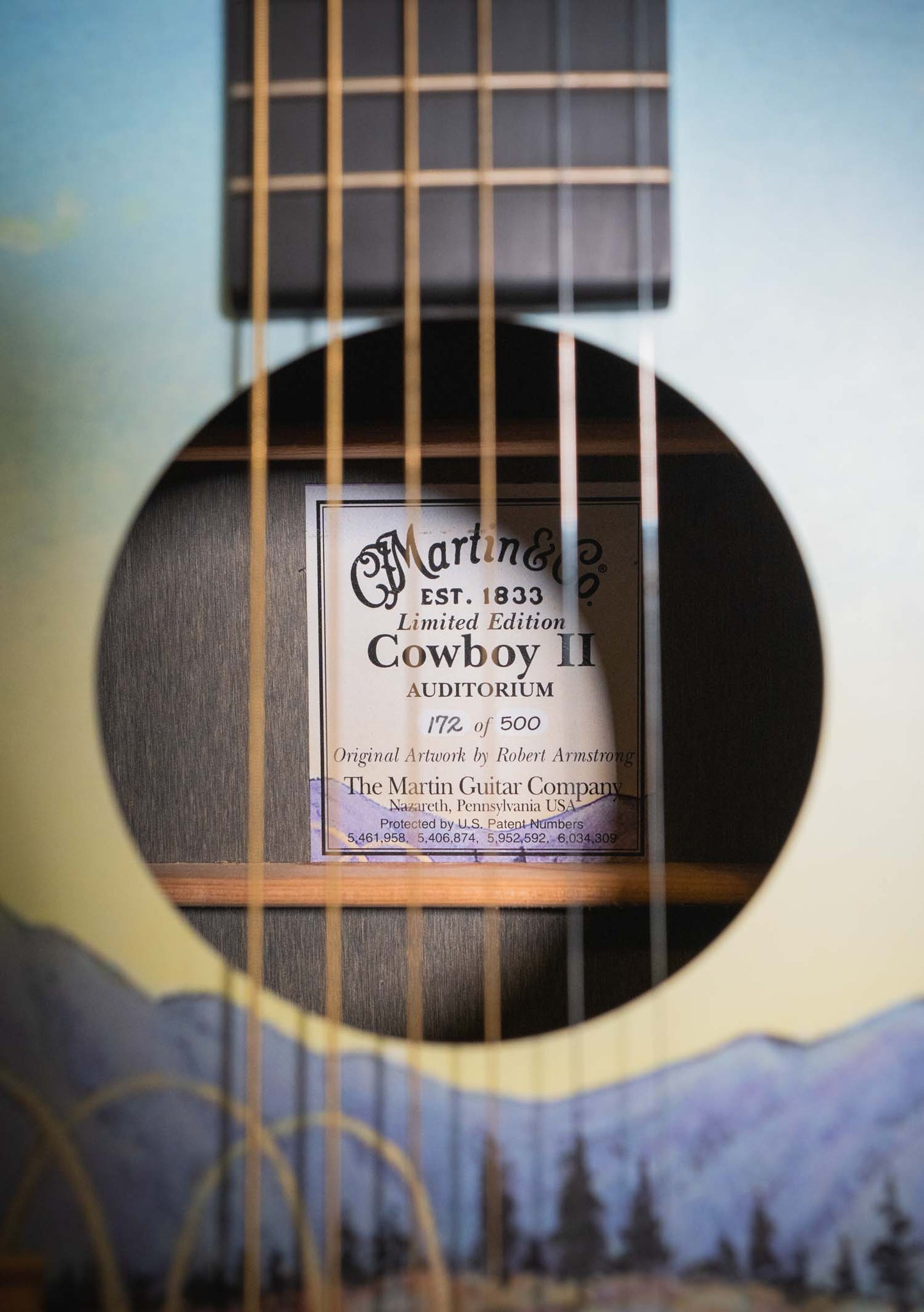 Martin Cowboy II edición limitada 172 de 500 usada (incluye hardcase) - Guitarra acústica