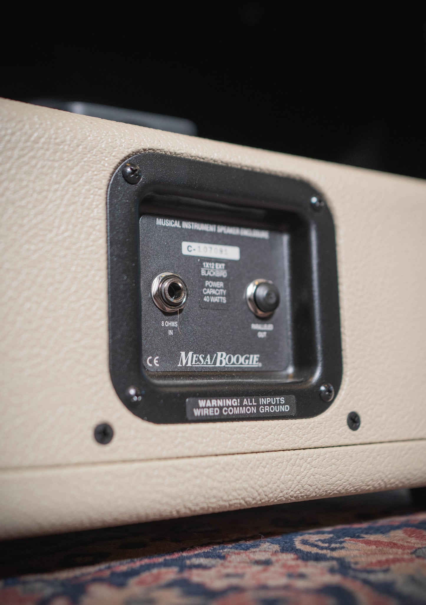 Mesa Boogie 1x10 Ext Cabinet Cali Tweed usado - Gabinete de guitarra