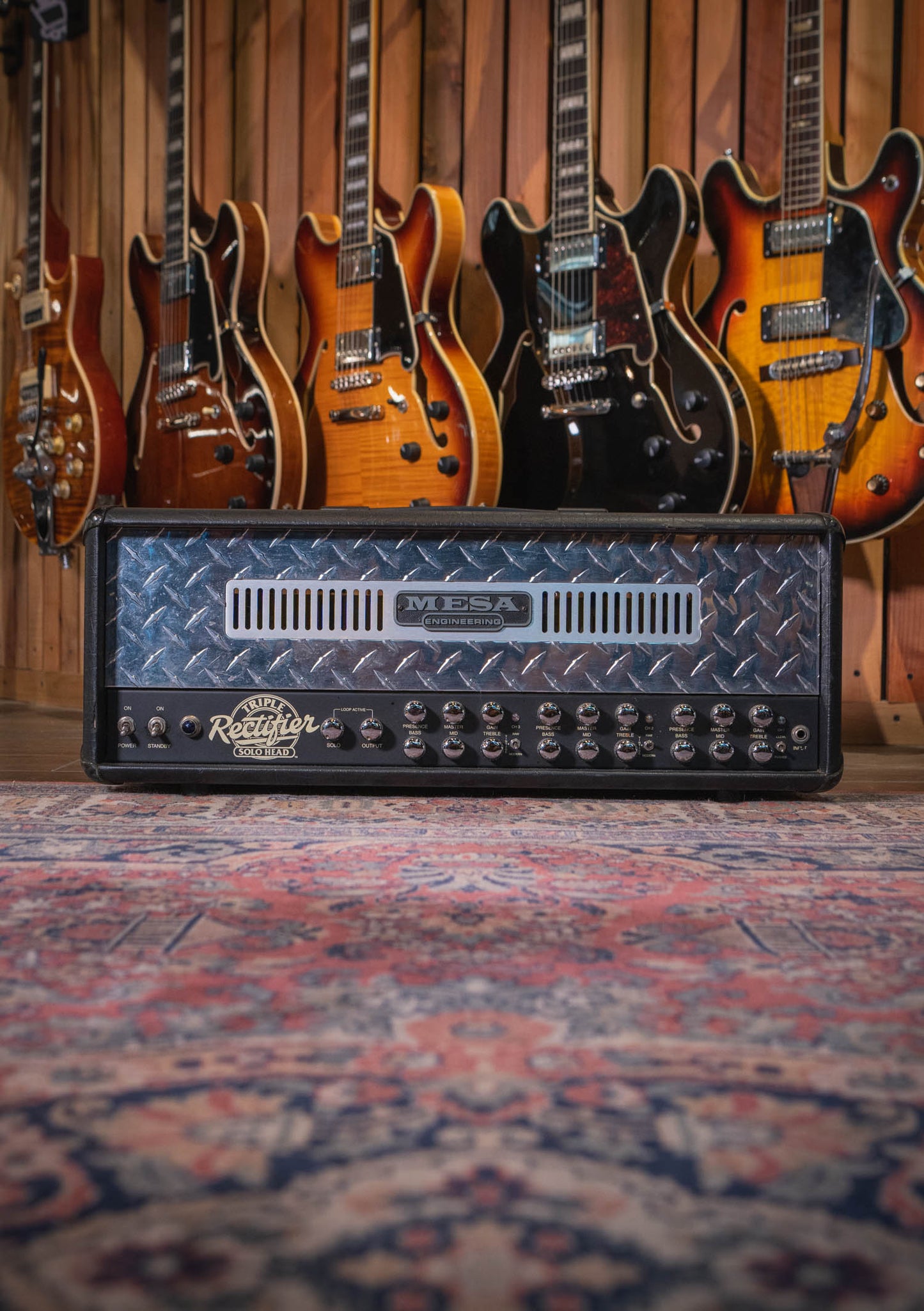 Mesa Boogie Triple Rectifier usado 150w (incluye footswitch) - Cabezal de guitarra eléctrica