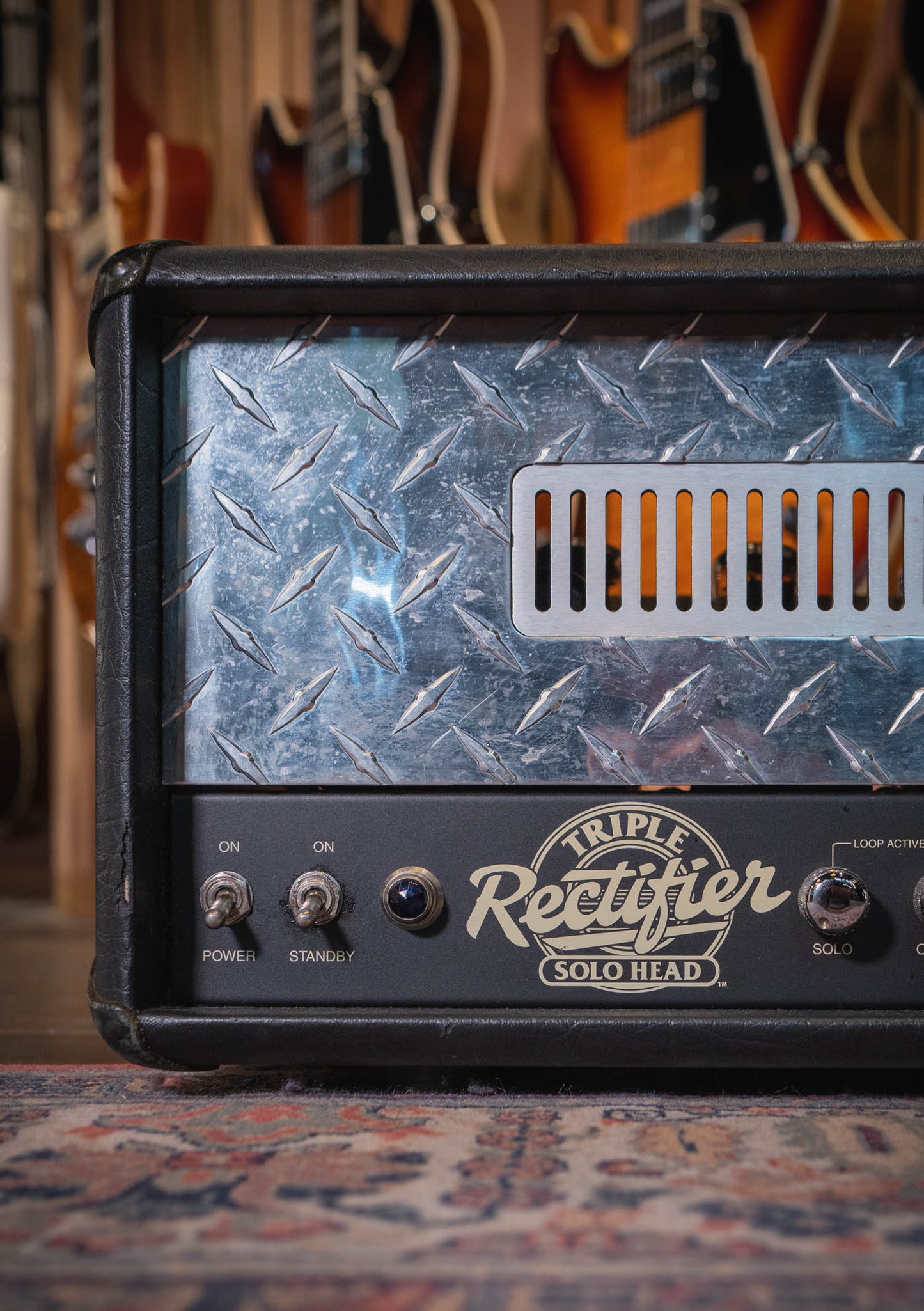 Mesa Boogie Triple Rectifier usado 150w (incluye footswitch) - Cabezal de guitarra eléctrica