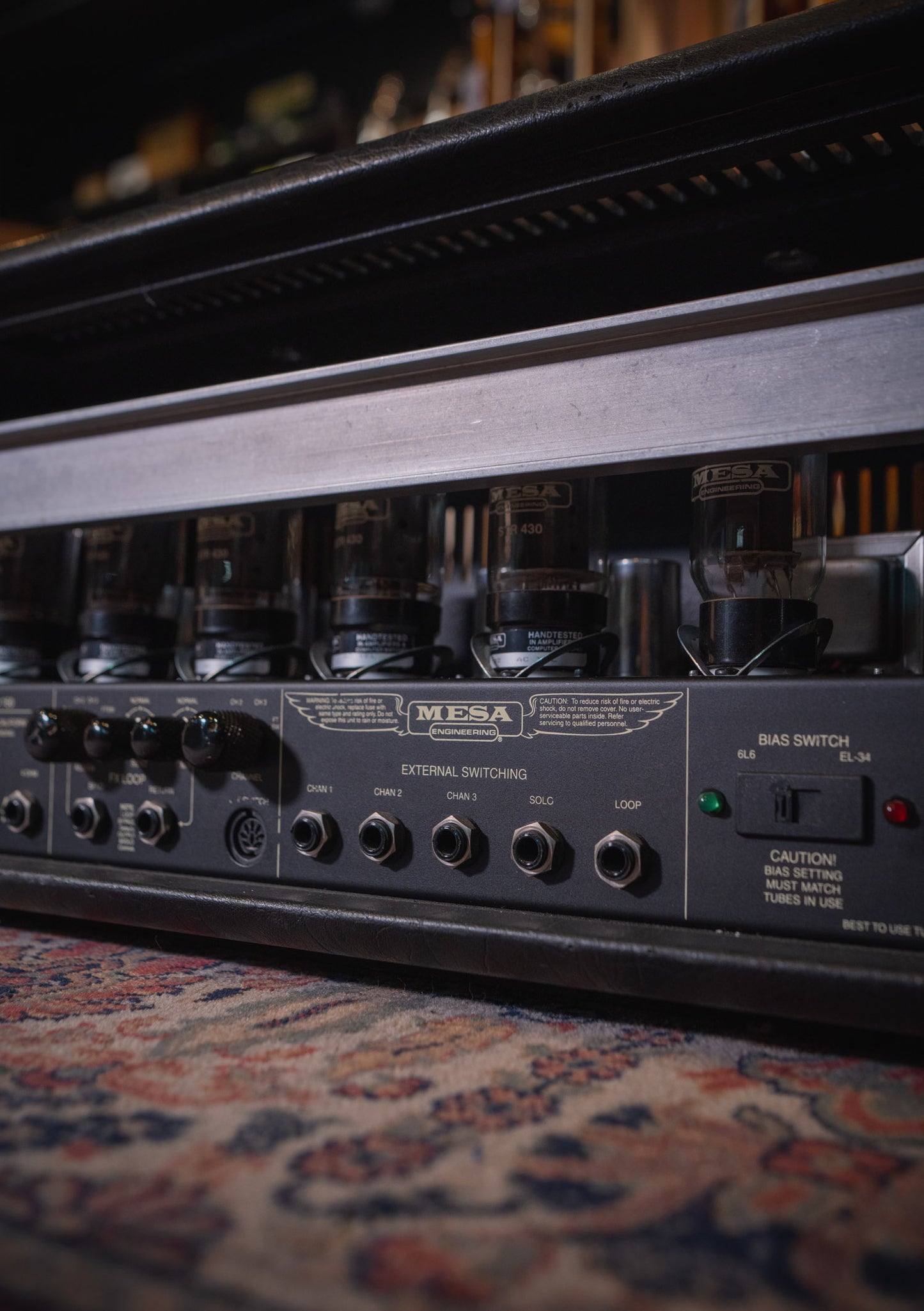 Mesa Boogie Triple Rectifier usado 150w (incluye footswitch) - Cabezal de guitarra eléctrica