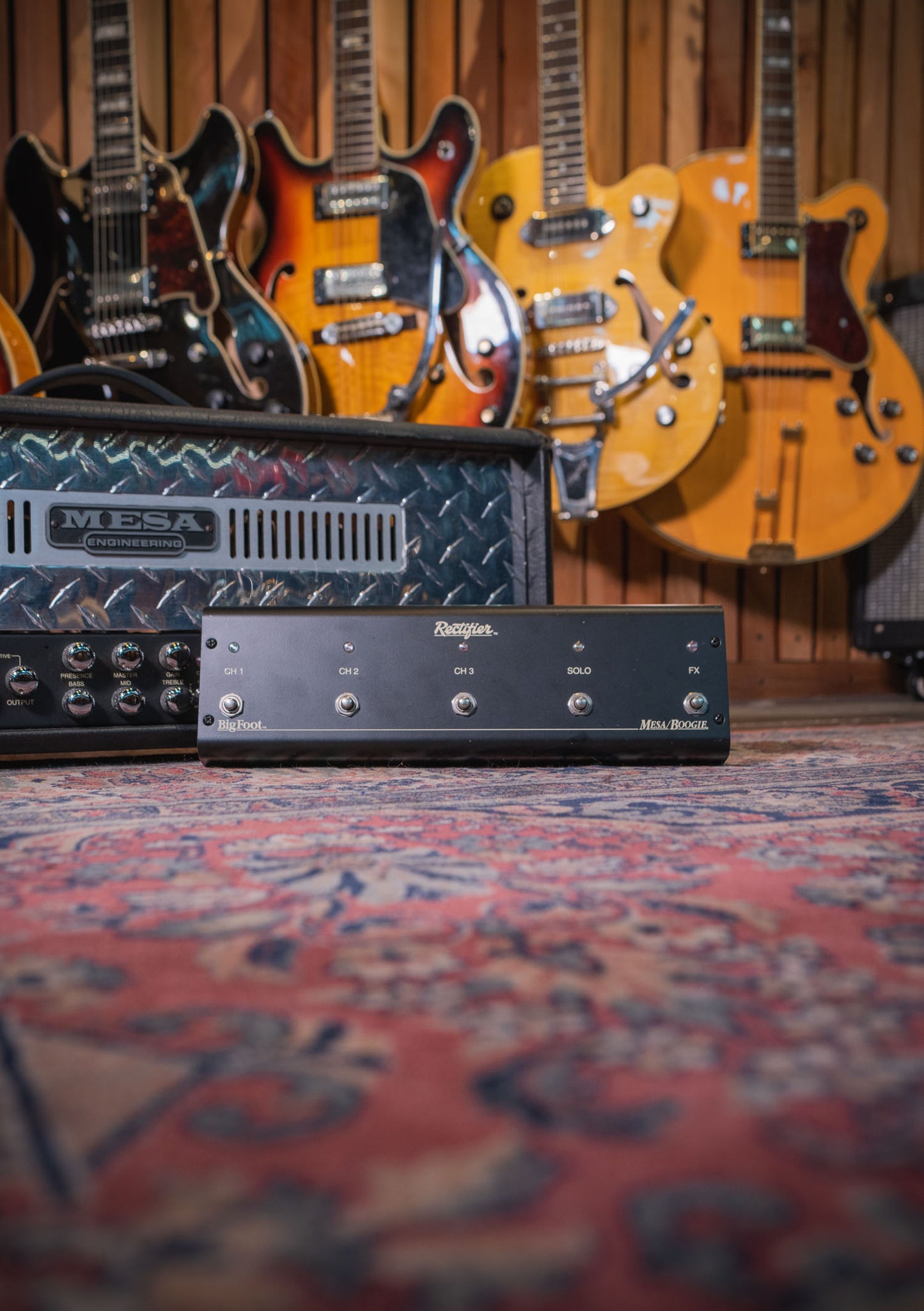Mesa Boogie Triple Rectifier usado 150w (incluye footswitch) - Cabezal de guitarra eléctrica