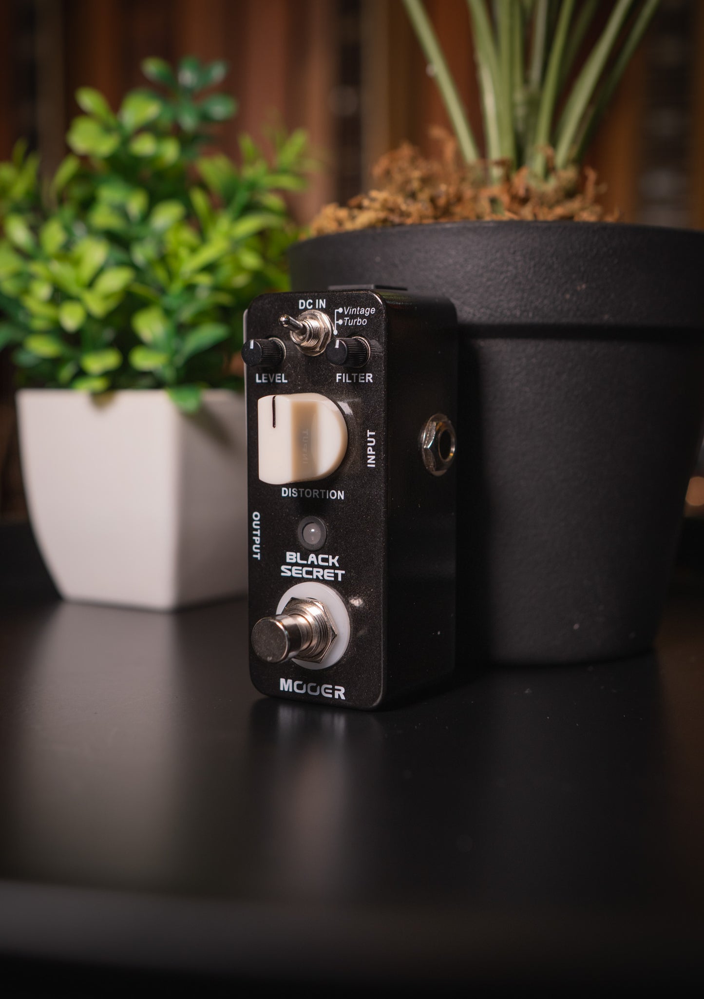 Pedal Mooer Black Secret Micro Distortion usado