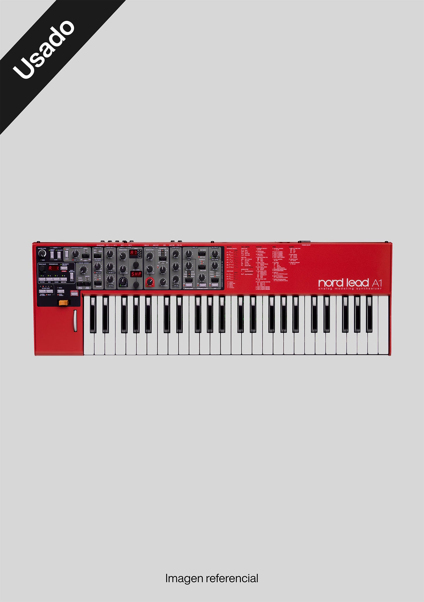 Nord Lead A1 usado (incluye funda) - Sintetizador