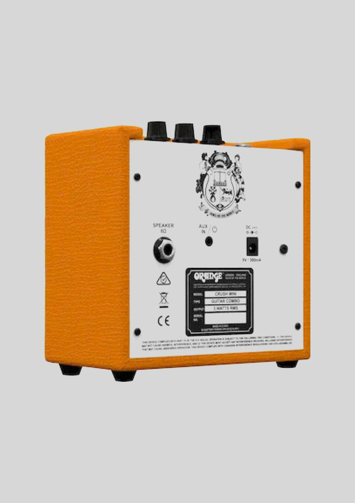 Orange Crush Mini 3W Combo - Amplificador de guitarra eléctrica