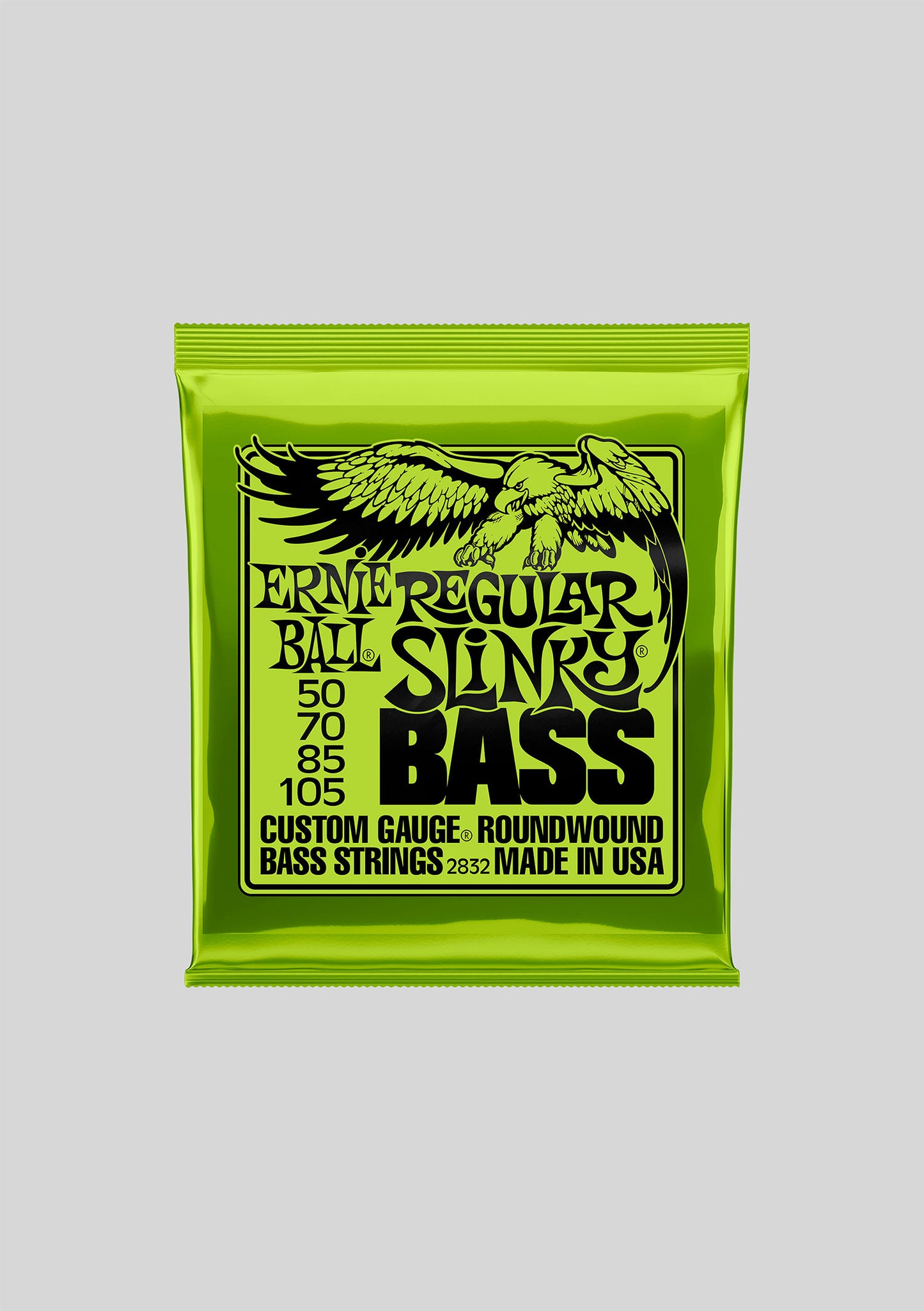 Cuerdas bajo eléctrico Ernie Ball Regular Slinky Nickel Wound 50-105 P02832
