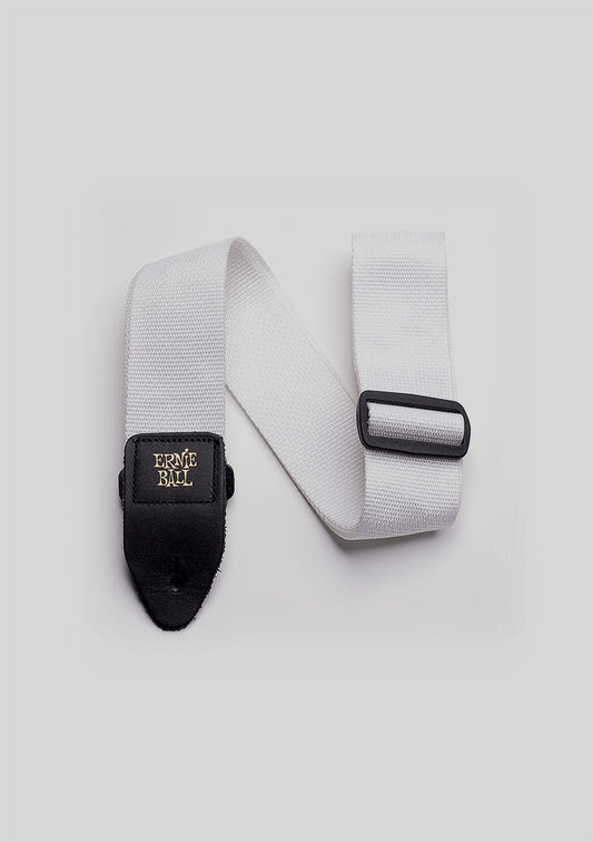 Correa guitarra o bajo Ernie Ball Poly Pro Strap White P04036