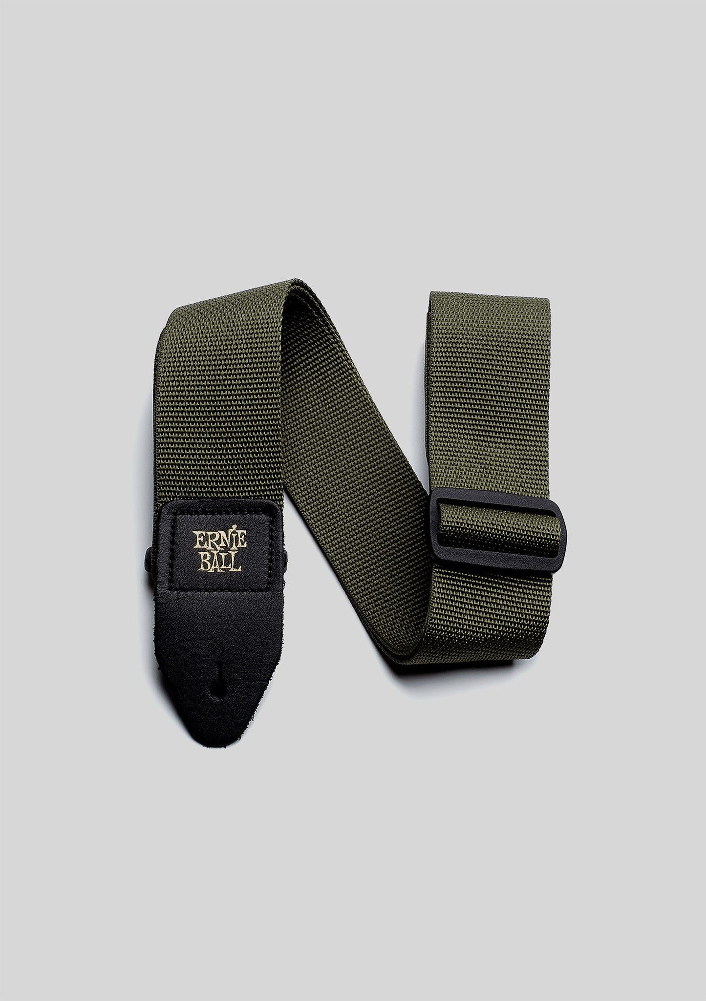 Correa guitarra o bajo Ernie Ball Olive Polypro Guitar Strap P04048